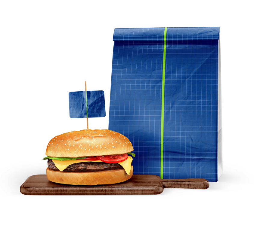 Embalagem hamburguer mockup, embalagem lanche mockup, lanche mockup, hamburguer mockup